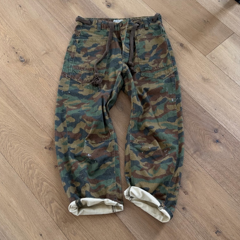 We The Free Camouflage Cargo Pants